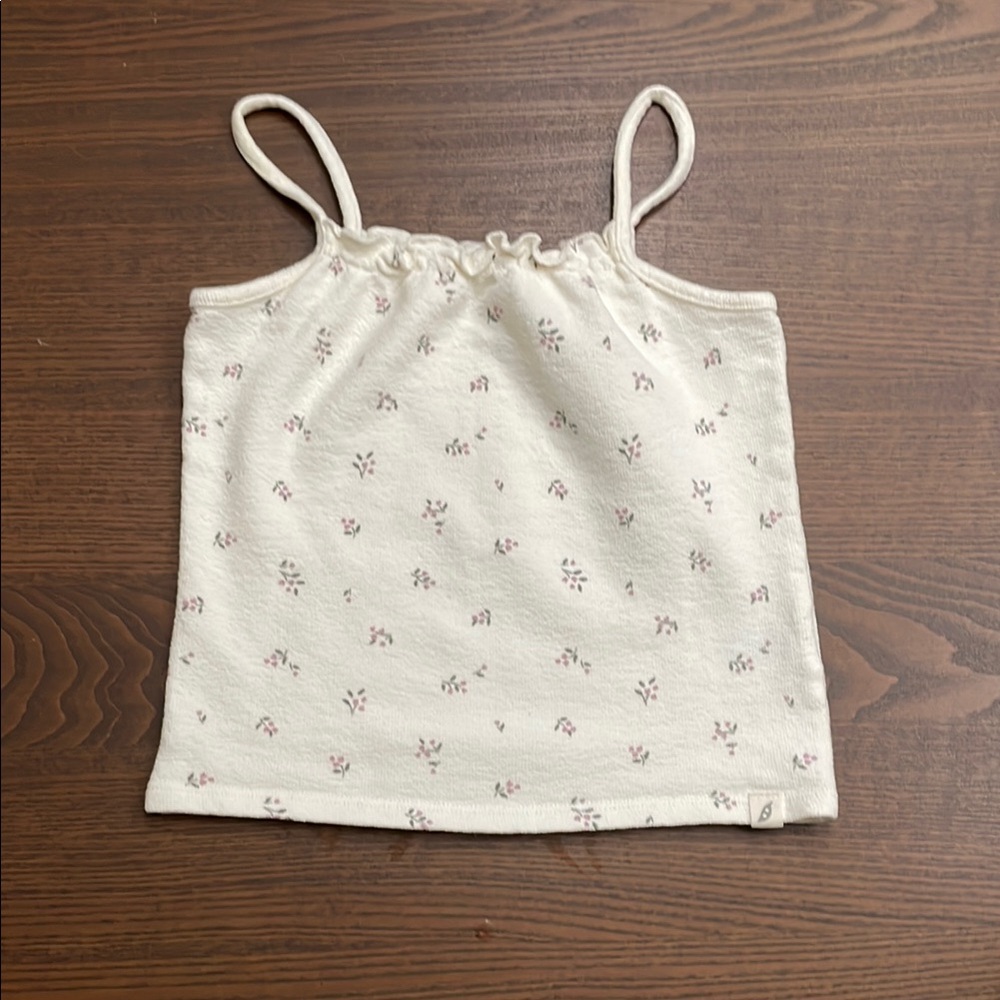Easy Peasy Organic Cream Tank Top
